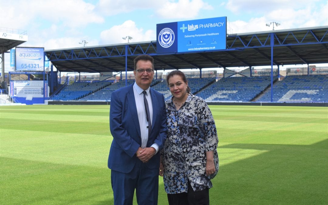 Pompey Extend Partnership With Lalys Pharmacy