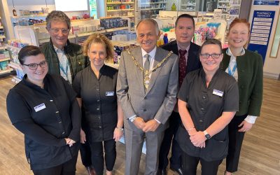 Mayoral Visit for Lalys Pharmacy
